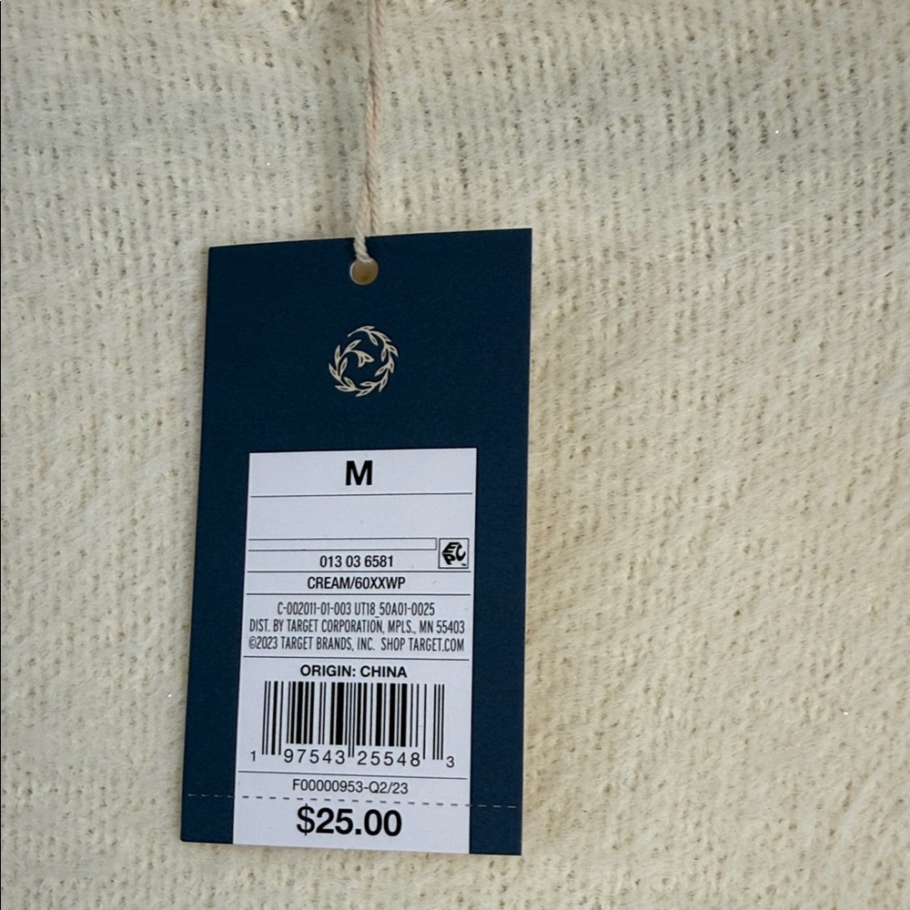 Universal Thread Cream Crew Neck Sweater - Picture 3 of 3